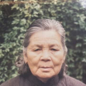 La grand-mère de Hoï Wong, surnommée Fleur Dorée aux Mains d'Or